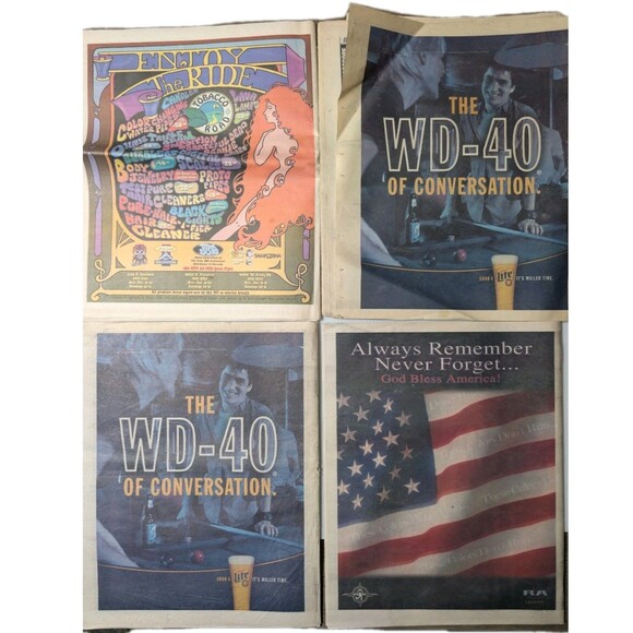 Vintage Las Vegas Weekly Magazin Set - Y2k to Post 9/11 Era - Picture 6 of 6